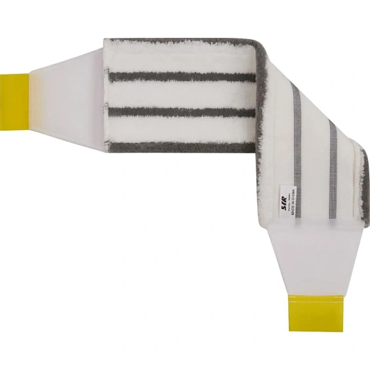 Насадка МОП SYR микрофибра д/влаж уборки с жестк абраз 40см желтая 993951