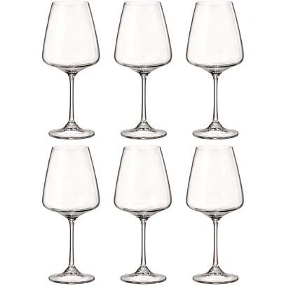 Бокал для крас вина CORVUS,570мл(набор 6шт)арт. 91L/1SC69/0/00000/570-664