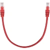 Патч-корд REXANT U/UTP, CAT 5e, 26AWG, LSZH, красный, 0,3м (02-0103-03)