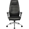 Кресло BN_Fc_EChair-599 MPU кожзам черный, алюминий