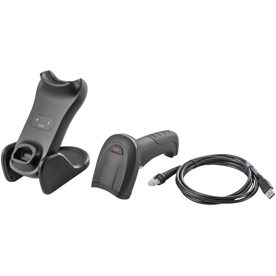 Сканер штрих-кода АТОЛ SB3100 BT (2D черный USB Bluetooth5.0 IP4 c подстав)