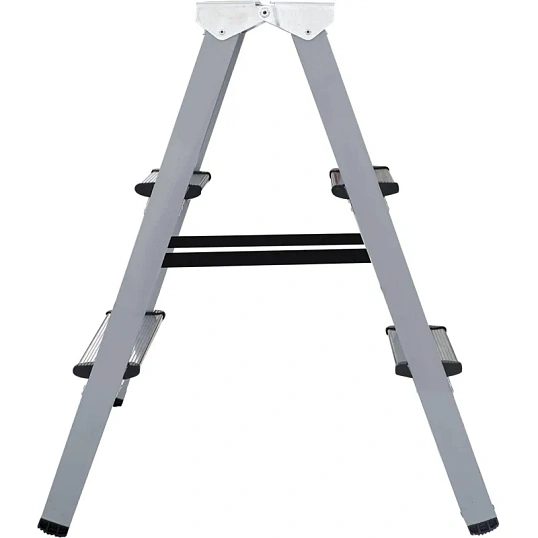 Стремянка ст./ал. двухсторонняя Новая Высота NV 1140, 2х3 ступ.80мм 1140203