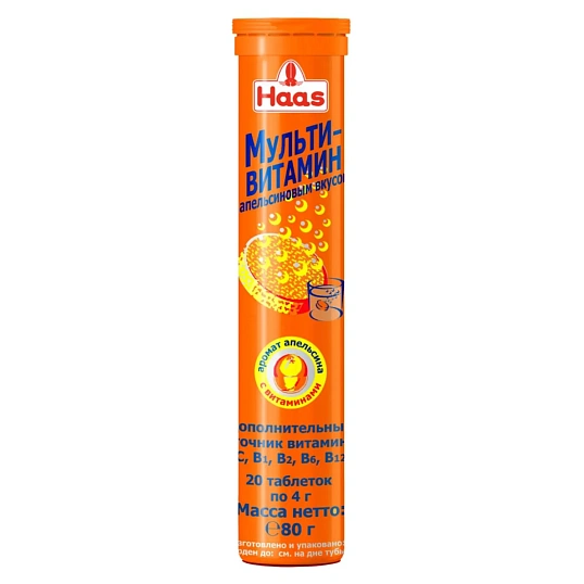 БАД HAAS Мультивитамин, 80г