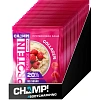 Каша протеиновая CHAMP!  овсяная со льном малина пакет 40г x10шт/уп