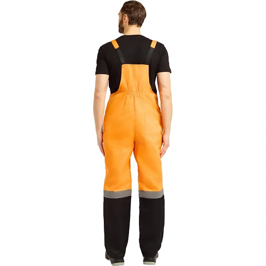 Костюм летний муж. лд01-КПК оранж./черн. (р.60-62) 182-188