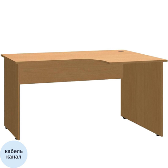 Стол эргономичный ЭКО правый 1403 (749) бук