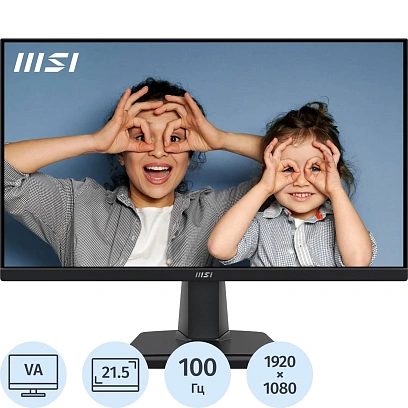 Монитор MSI PRO MP225V 21,45 VA/FHD/1ms/HDMI/100Гц