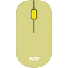 Мышь компьютерная Acer OMR205  оптич./1200dpi/беспроводн/USB/зеленый/желтый