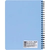 Бизнес-тетрадь А5,96л,кл,спир,пластик,тон.бл. Attache Bright colours Голуб