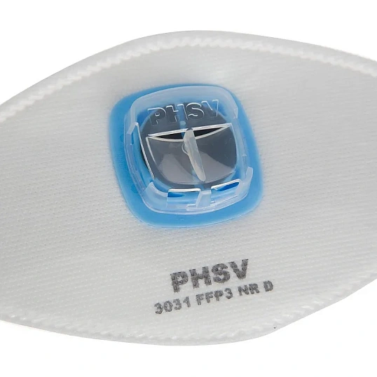 Полумаска фильтрующая PHSV 3031 с кл FFP3 до 50ПДК 5шт/уп