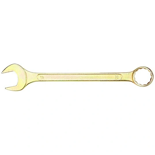 Ключ комбинированный 32мм, желтый цинк REXANT 12-5818-2