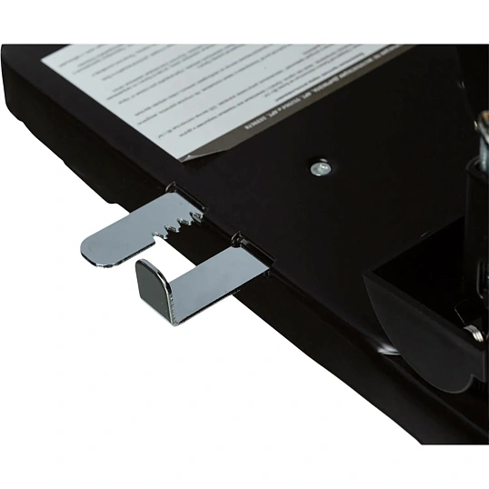 Дырокол мощный Attache до 100 листов, металлический, черный