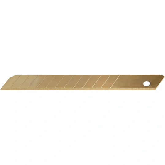 Лезвие для ножей запасное Attache Selection 9мм сегм.титан.покр,SK5, 5шт/уп