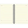 Ежедневник недатированный Fluid Attache Selection сер-гол. 140х200 мм,192с