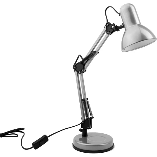 Светильник Camelion KD-313 на подставке E27 серебр