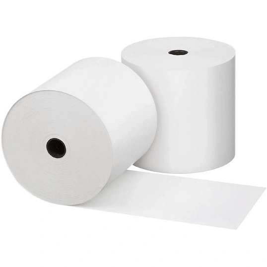 Ролики для касс 80 мм, 70 м, вт. 12, 44 гр/м2, 48 шт/уп