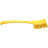 Щетка ручная FBK с длинной ручкой 410х45мм жесткая желтая 10215-4