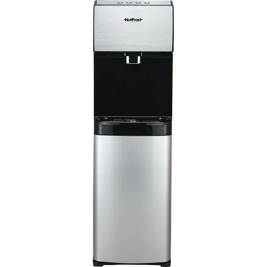 Кулер для воды HotFrost V450ASM, 650Вт, бак холод. 3.6л,горяч. 1л, (серебр)