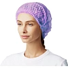 Шапочка одноразовая Шарлотта фиолетовая 10гр/м (100 шт/уп)