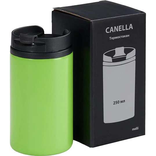 Термостакан Canella, зеленый матовый (яблоко),12394.98