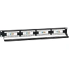 Патч-панель Cabeus PL-24-CAT.5E-DUAL 19 1U 24xRJ45 кат.5E UTP