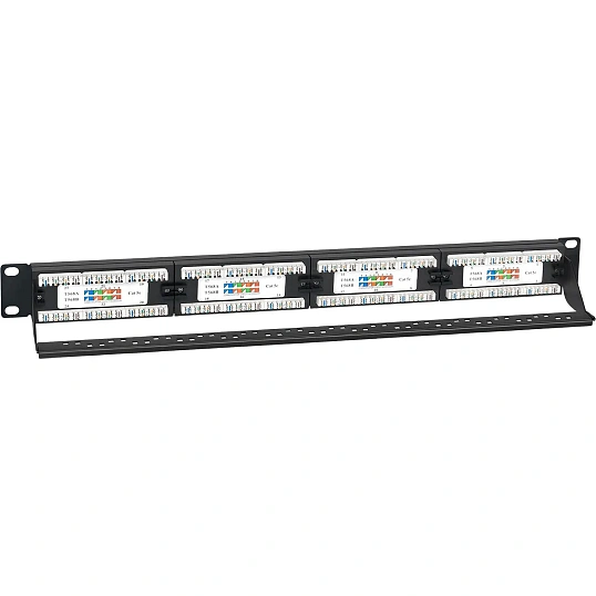 Патч-панель Cabeus PL-24-CAT.5E-DUAL 19 1U 24xRJ45 кат.5E UTP
