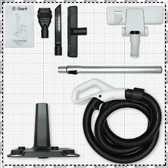 Пылесос для сухой и влажной уборки BORT BSS-1130