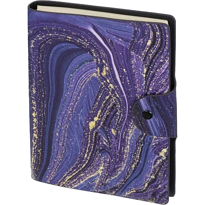 Ежедневник недатированный Fluid Attache Selection фиолет. 140х200 мм,192с