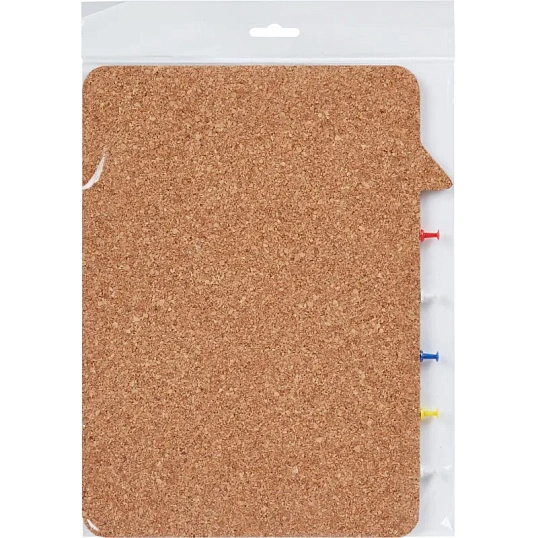 Доска пробковая магнитная фигурная Чат