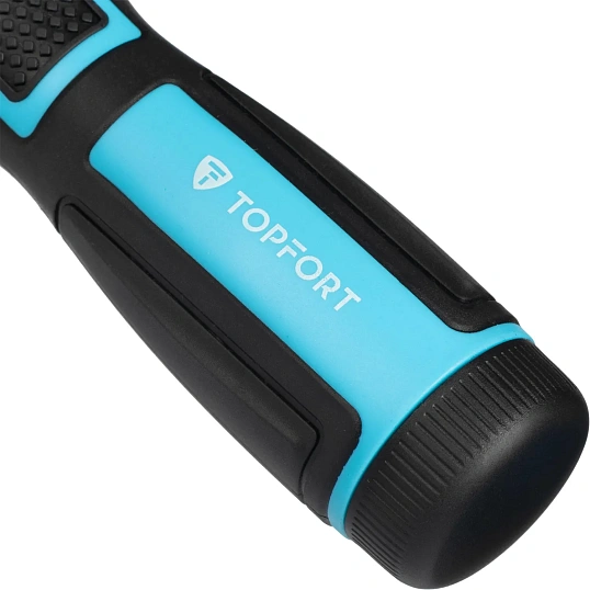 Отвертка Topfort со встроенной трещоткой 5Х и битами 13 предм (569G212)