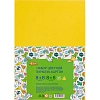 Набор цветной бумаги №1School Отличник А4 8л8цв офсет + 8л8цв картон,немел
