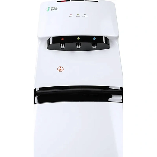 Кулер Ecotronic K41-LXE  white-black с нижн загрузкой бутыли и электр охлаж