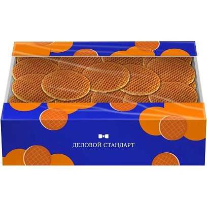 Вафли Деловой Стандарт Голландские со сгущенным молоком, 1,16 кг/уп