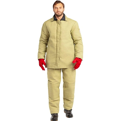 Костюм сварщика брезентовый утепл. КБР (арт.КС02ПР) 52-54/170-176