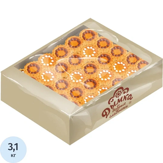 Печенье Дымка Задумка апельсиново-шоколадное 3,1кг/уп