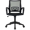Кресло БР Комус Мебель EChair-396 сетка/ткань,черный,пластик