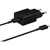 Зарядное устройство сетевое SAMSUNG EP-T1510XBEGRU (USB-C, 15Вт, чер)