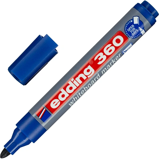 Набор маркеров для белых досок EDDING 4-360-4 1,5-3 мм, 4 цвета