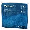 Салфетки хозяйственные микрофибра Tellus 35х35см синий 5л/пач 28/уп_302200