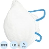 Полумаска фильтрующая UNIX Air 111 без кл FFP1 RD до 4ПДК 5шт/уп