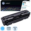 Картридж лазерный HP 410A CF411A гол. для CLJ Pro M452/MFP M47