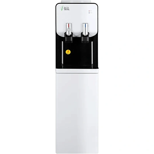Кулер напольный ECOTRONIC M40-LCE white-black со шкафчиком