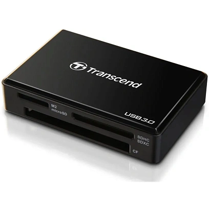 Картридер Transcend TS-RDF8K2 Multi-Card Reader Black USB 3.1