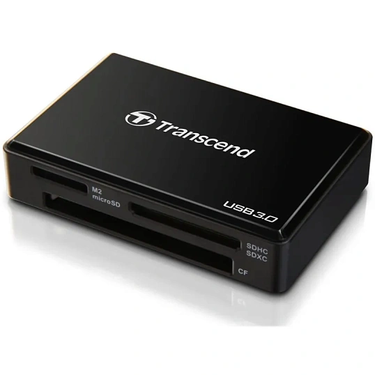 Картридер Transcend TS-RDF8K2 Multi-Card Reader Black USB 3.1