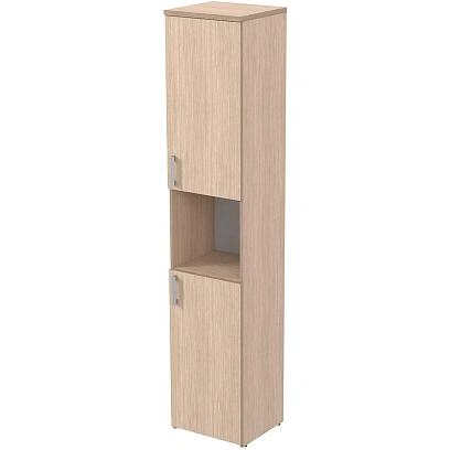 Шкаф Стиль для документов 2П.005.5 высокий 395x370x1960 дуб