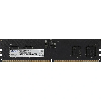 Модуль памяти Netac DDR5 DIMM 16GB 4800Мгц CL40 (NTBSD5P48SP-16)