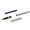 Ручка перьевая WATERMAN HEMISPHERE GT S0920310, сталь, cиний ст, 0,5мм