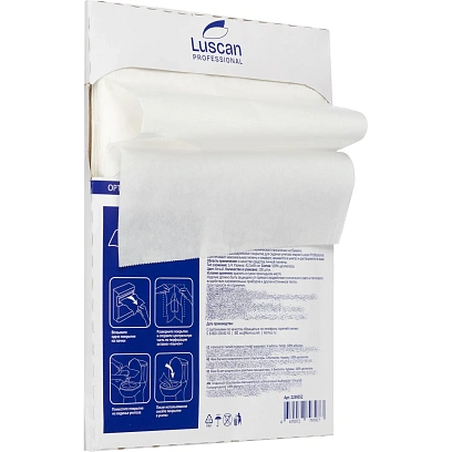 Одноразовые покрытия на унитаз Luscan Professional Optima 1/4 слож 100шт/уп