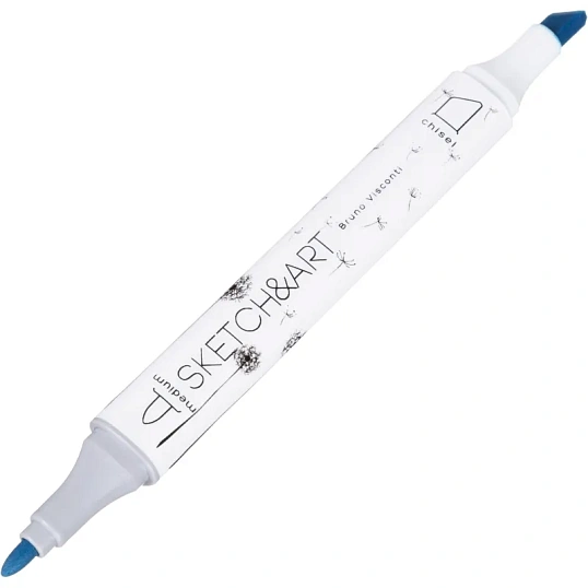 Набор маркеров ДВУС.СКЕТЧ-МАРКЕРЫSKETCH&ARTМАКСИ,48 ЦВ.ПЛАС.ПЕНАЛ,22-0079