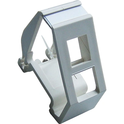 Модуль LANMASTER рамка на DIN-рейку LAN-DRF-1OK-WH